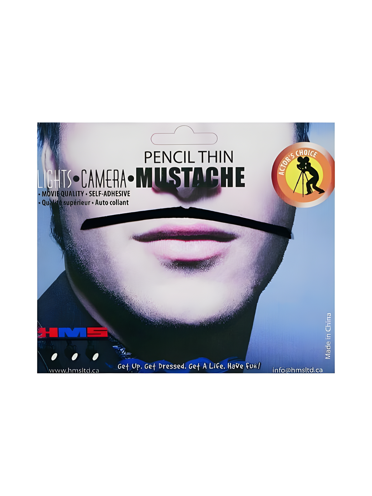 Black Pencil Mustache by Masquerade