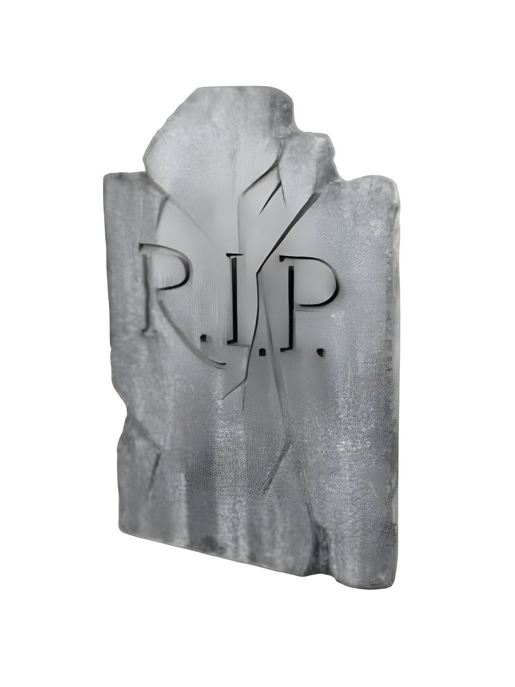 Weathered & Damaged Halloween Tombstone by Masquerade