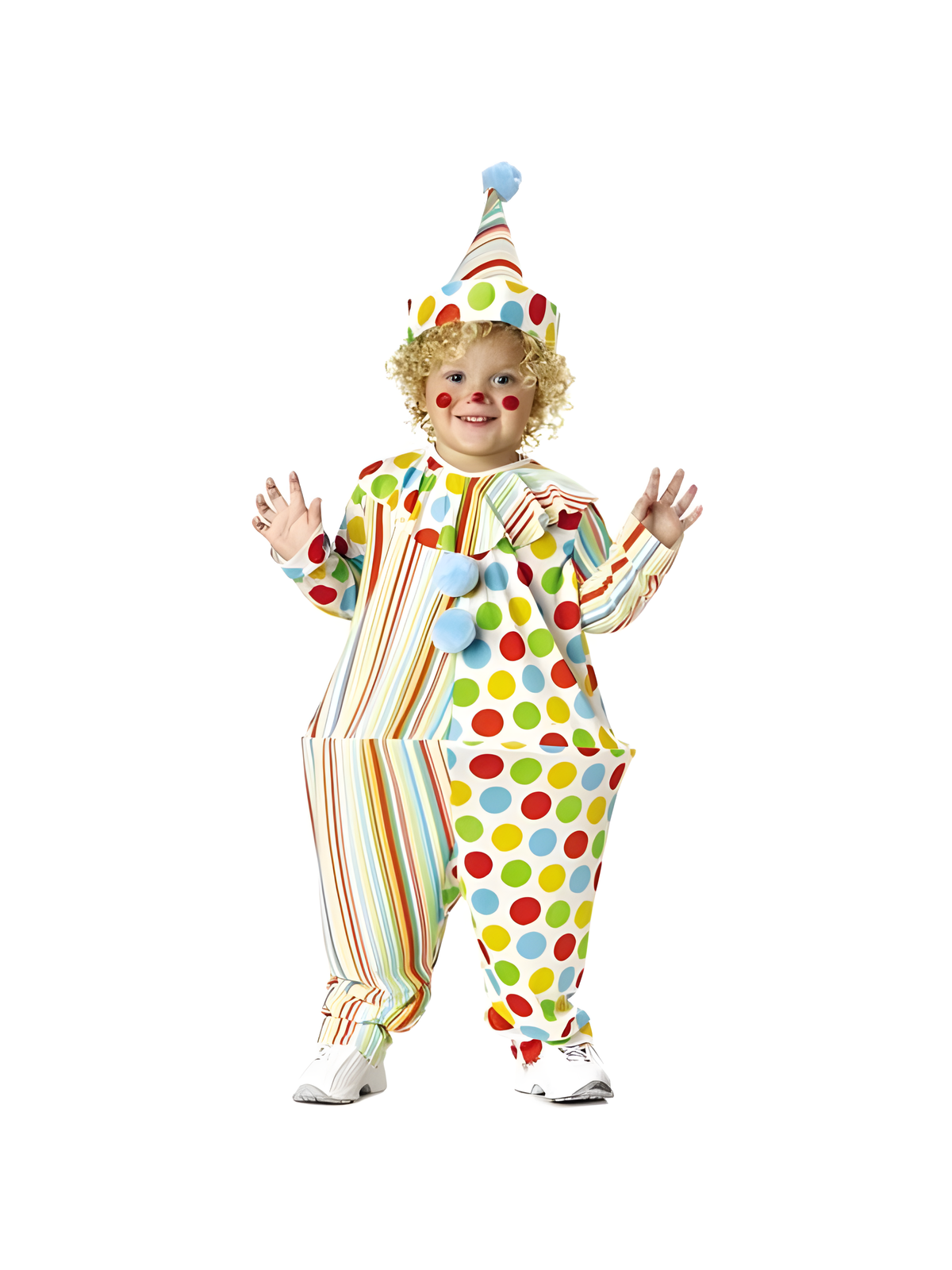 Toddler Hooped Clown Costume by Masquerade