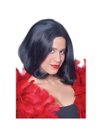 Black 1920's Seductress Wig by Masquerade