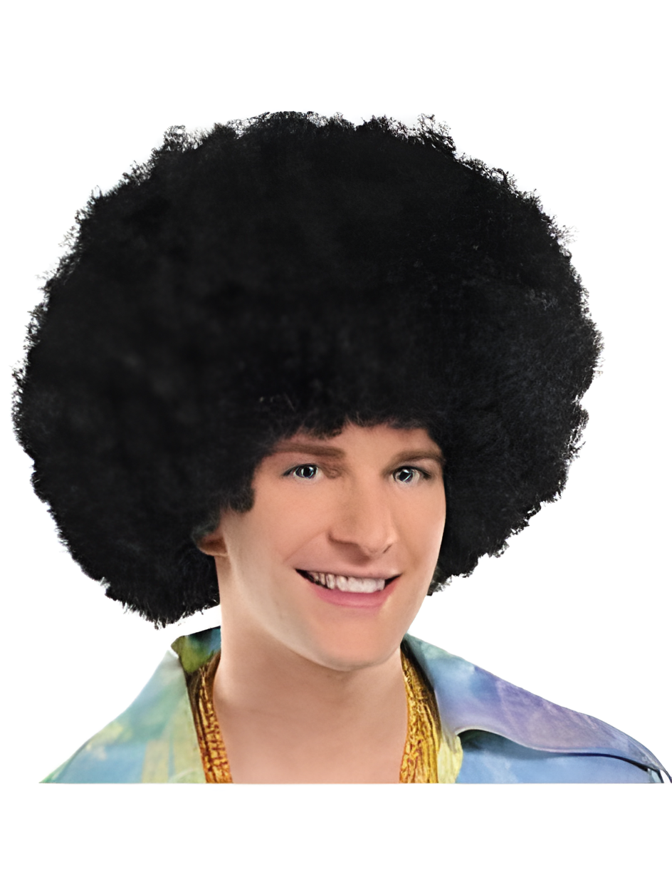 Black Afro Wig by Masquerade