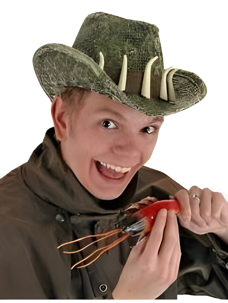 Crocodile Hat by Masquerade
