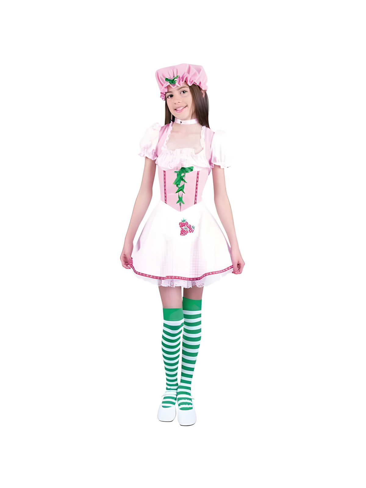Child's Strawberry Girl Dress Costume by Masquerade