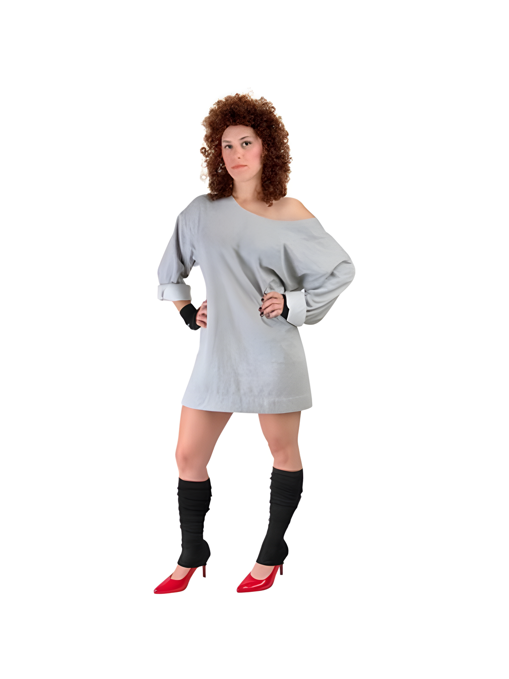 Adult 80's Flash Dance Costume by Masquerade