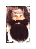 Adult Black Costume Pirate Beard by Masquerade