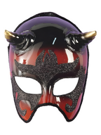 Mardi Gras Demon Mask by Masquerade