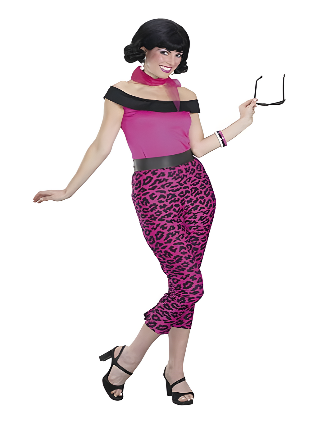 Adult Grease Pink Leopard Costume by Masquerade