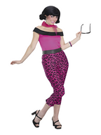 Adult Grease Pink Leopard Costume by Masquerade