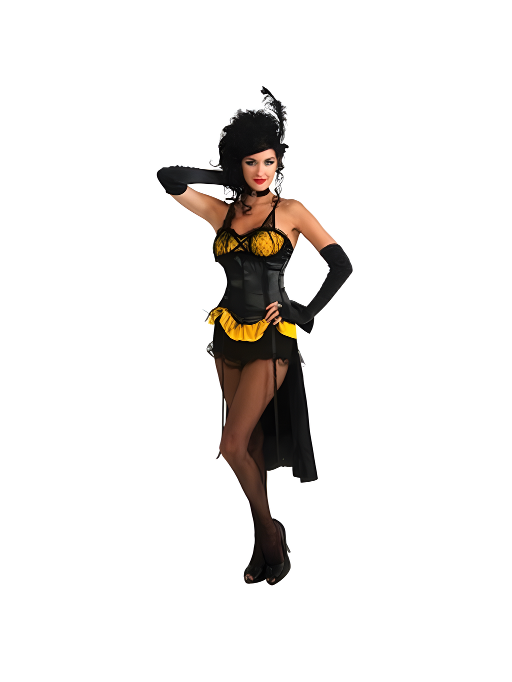 Adult Burlesque Dancer Costume by Masquerade