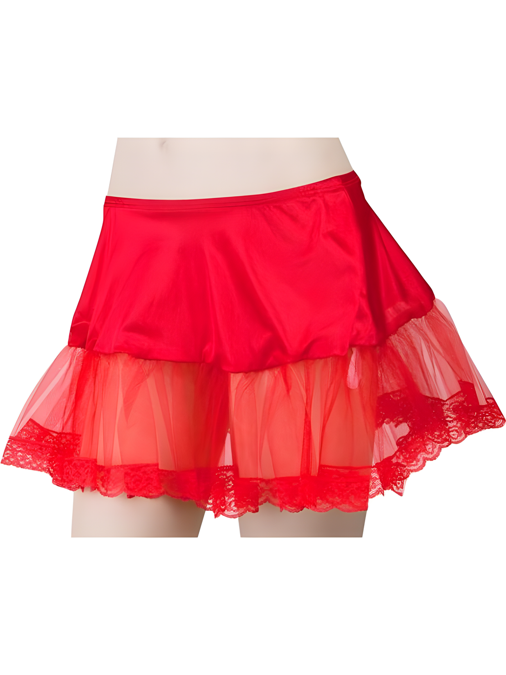 Adult Red Costume Petticoat by Masquerade