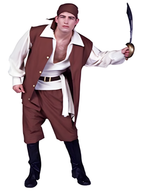 Adult Caribbean Pirate Costume by Masquerade