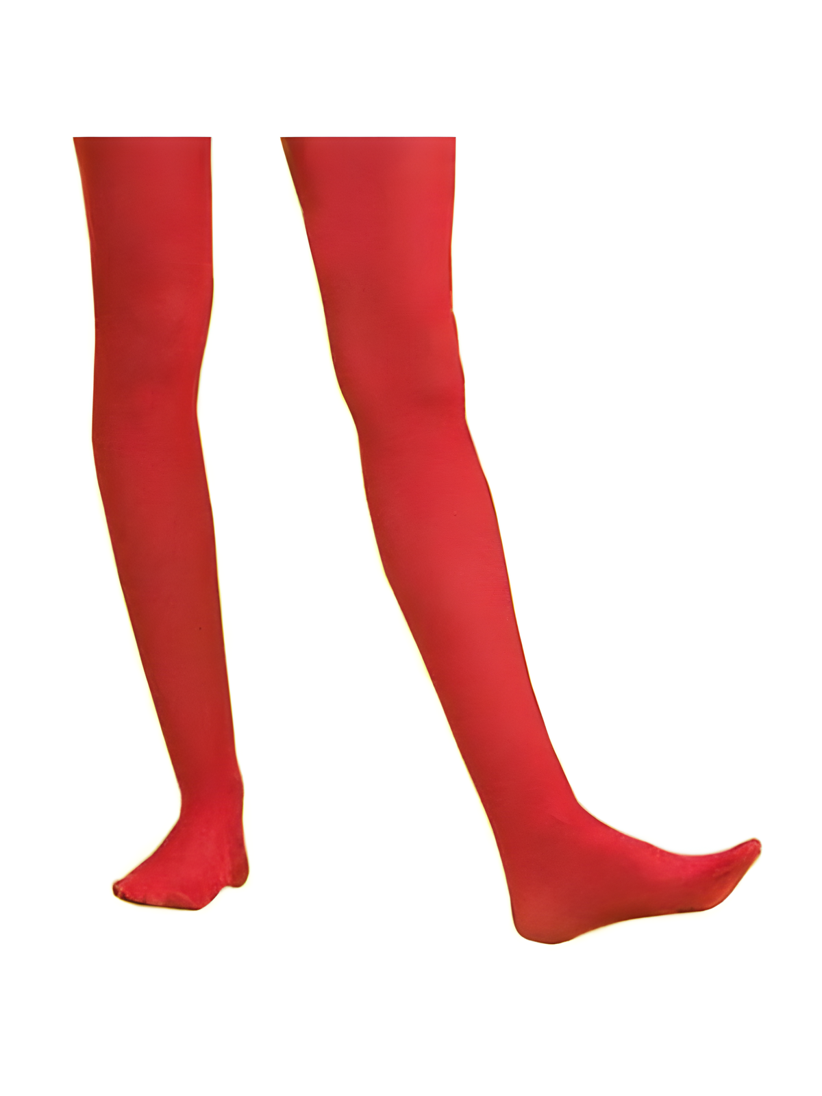 Adult Solid Red Nylon Tights by Masquerade