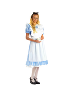 Women's Alice in Wonderland Halloween Costume (Junior Sizes) by Masquerade