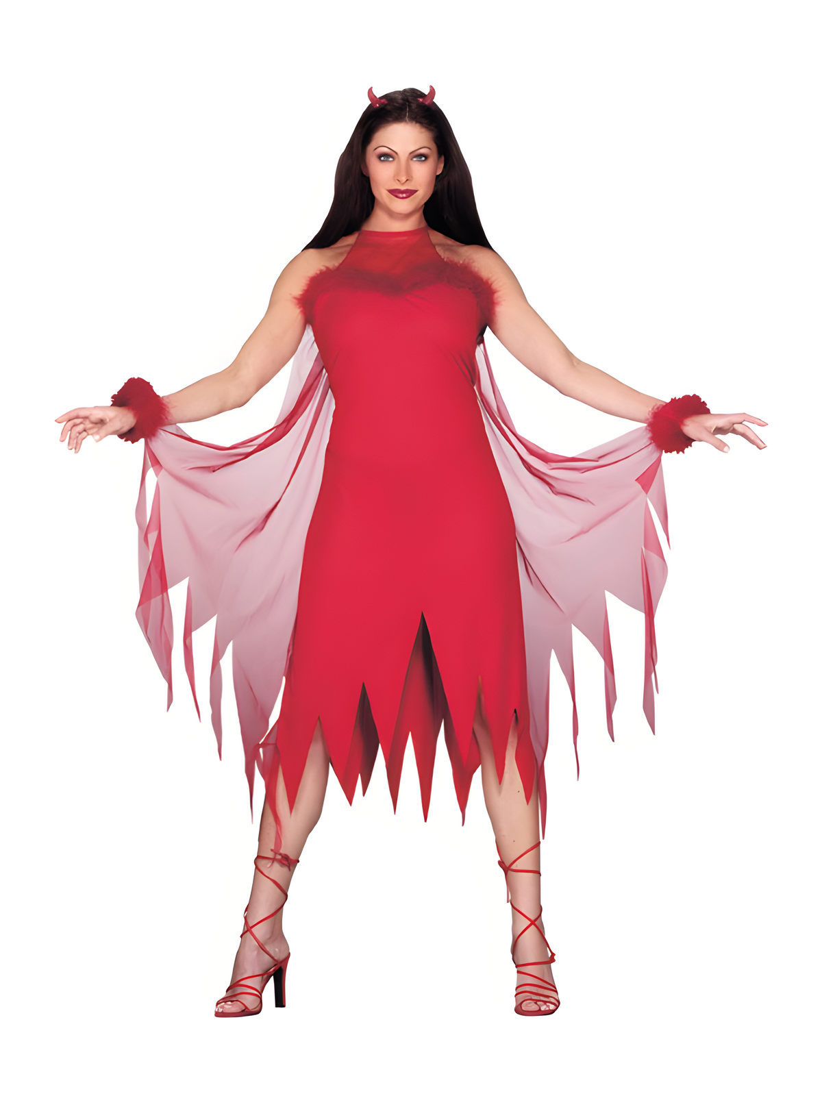 Adult Marabou Devil Costume by Masquerade