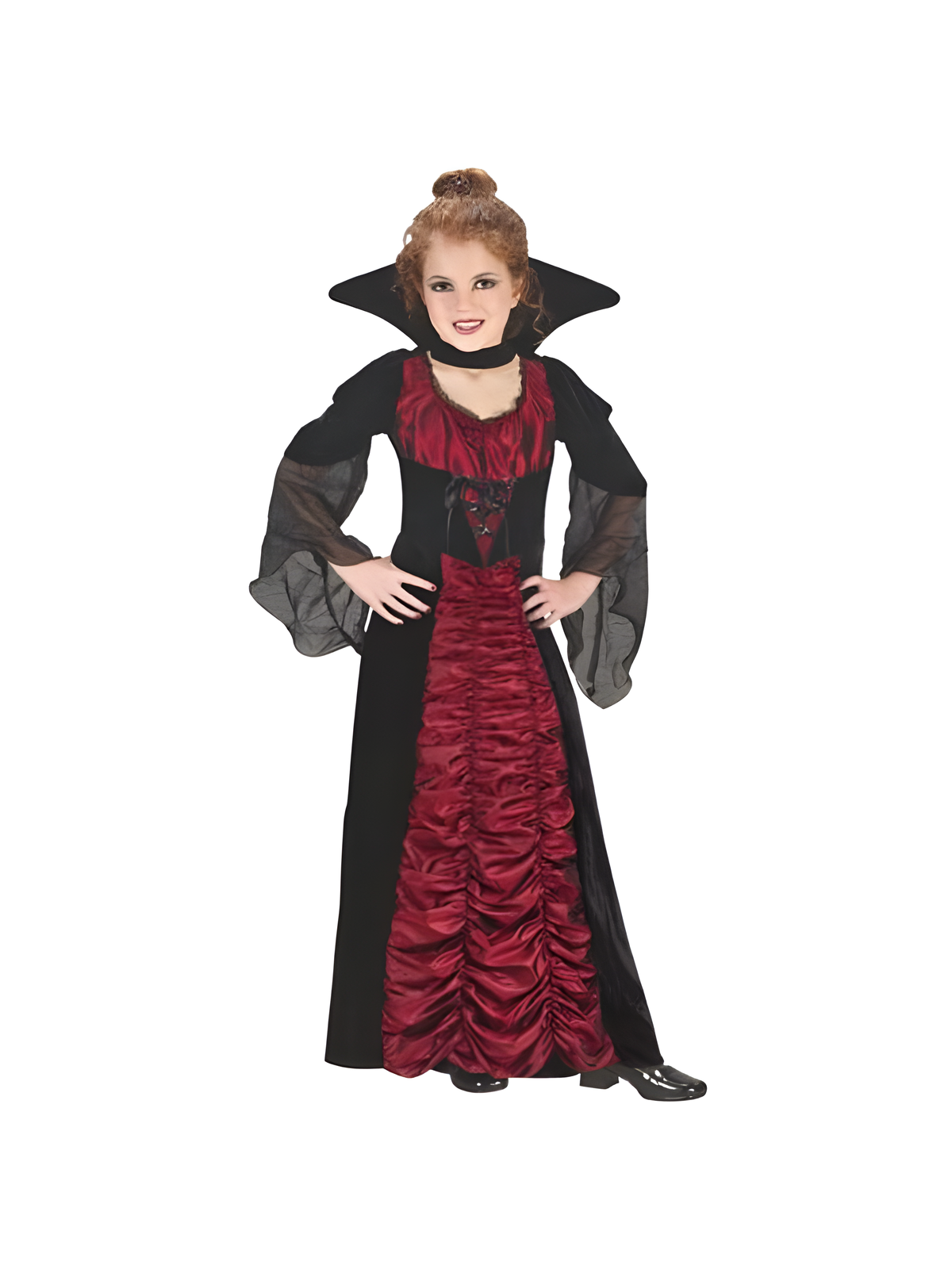 Childs Elegant Coffin Vampiress Costume by Masquerade