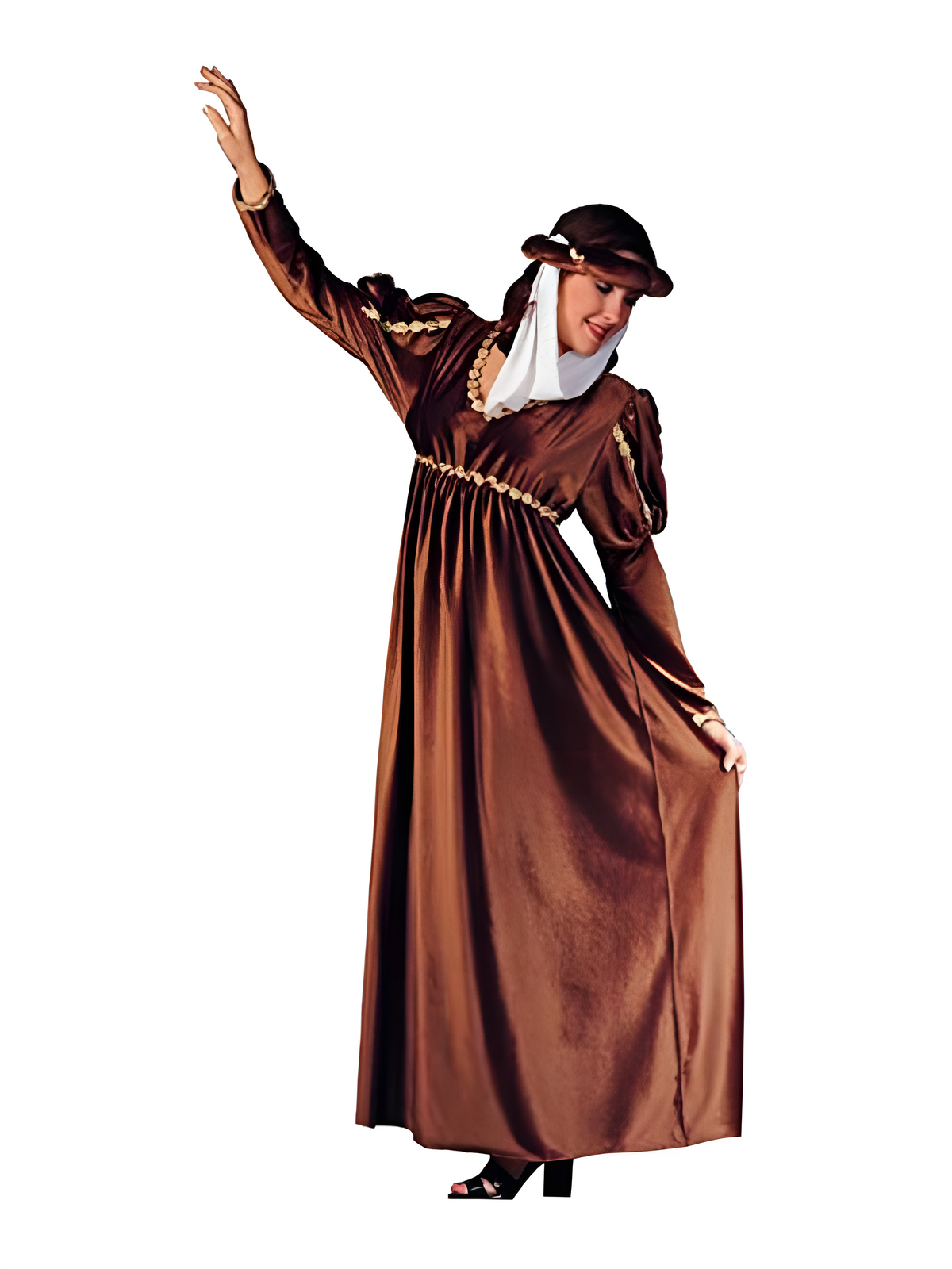 Adult Brown Renaissance Queen Costume by Masquerade