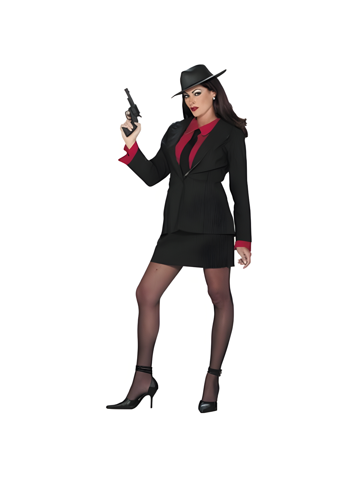 Adult Women's Gangster Suit Costume by Masquerade