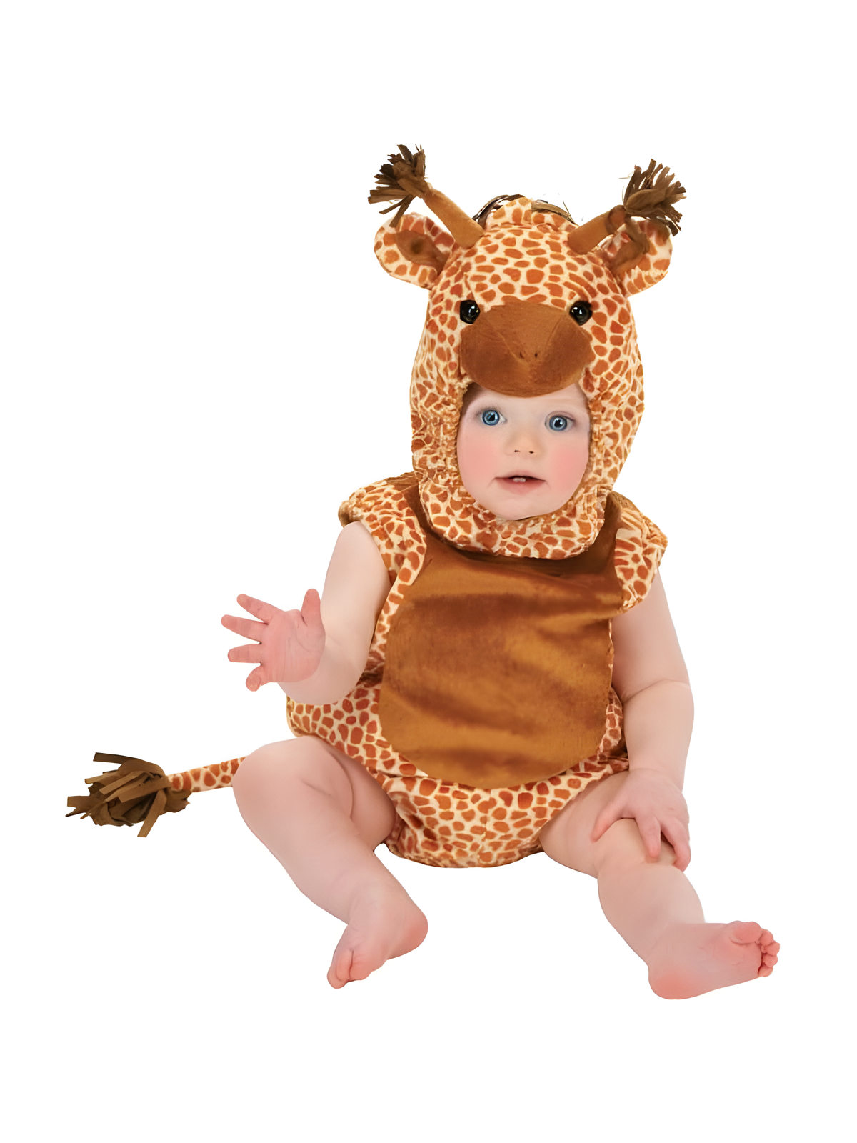 Infant Giraffe Romper Costume by Masquerade