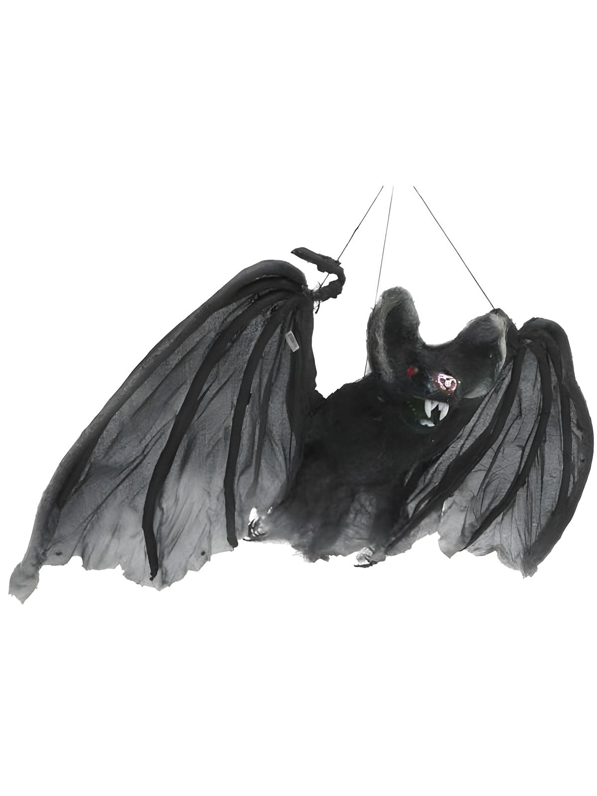 Hanging Flying Bat Halloween Prop by Masquerade