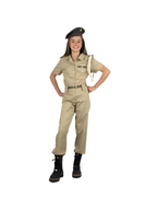 Childs Khaki Military Costume by Masquerade