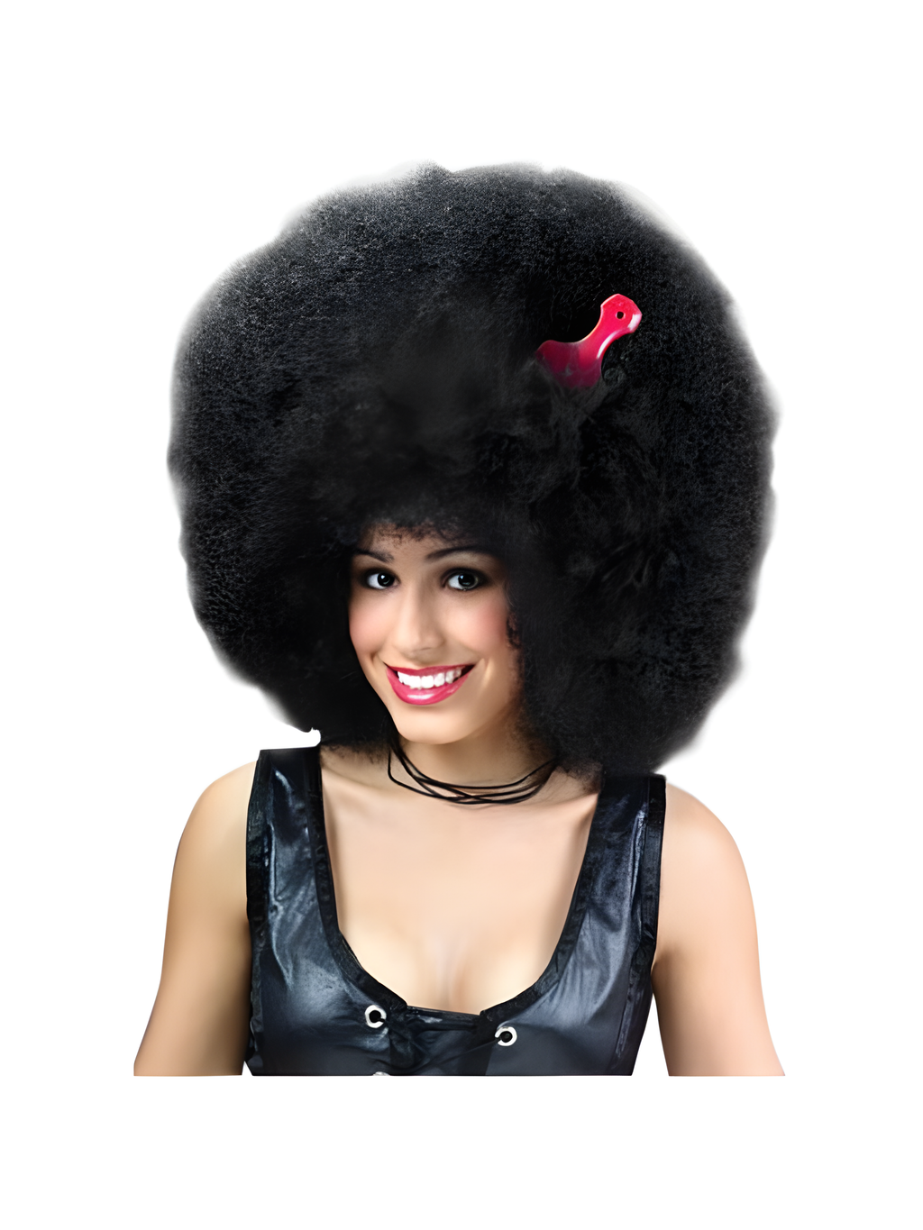 Adult Super Large Black Afro Wig by Masquerade