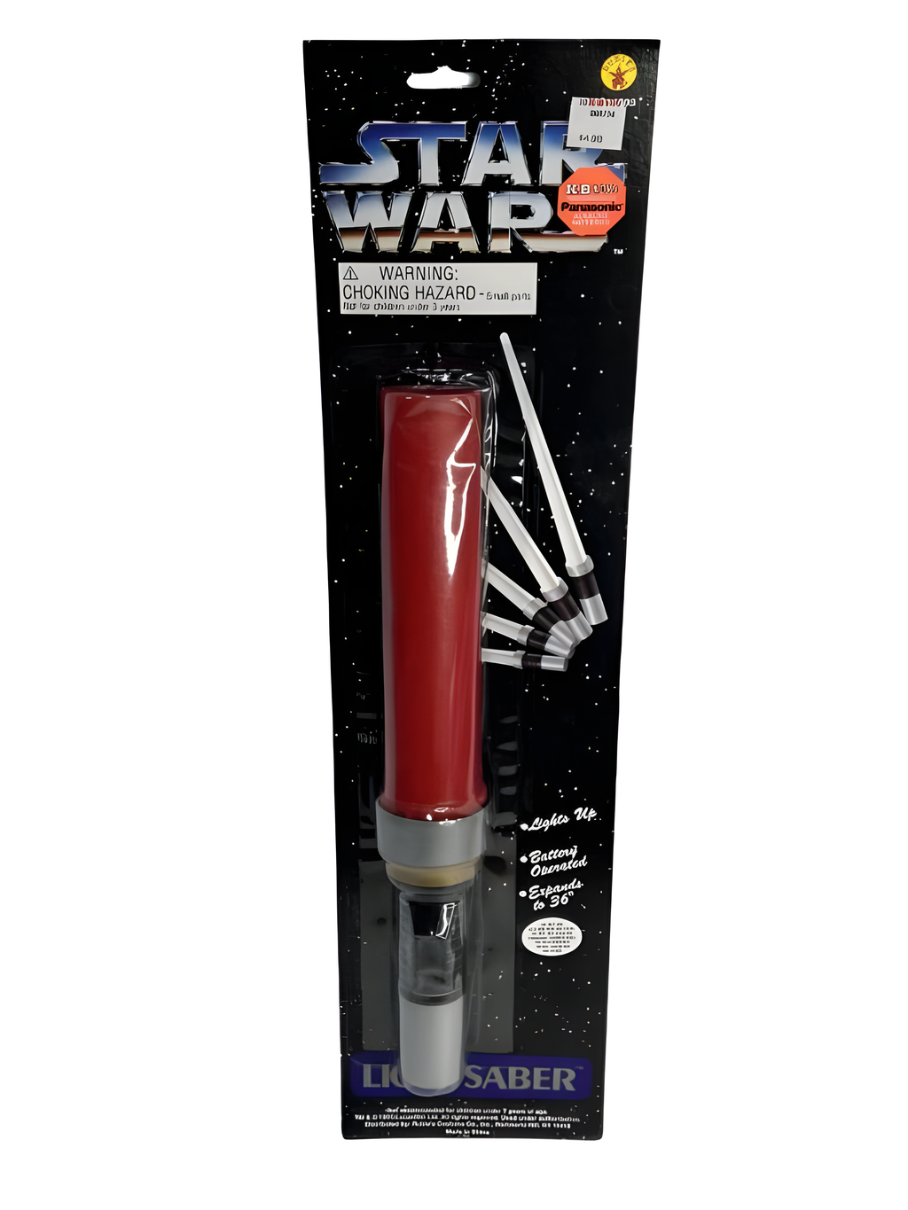 Sealed, Vintage 1995 Darth Vader Star Wars Red 36” Lightsaber by Masquerade