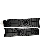 Spider Web Arm Warmers by Masquerade