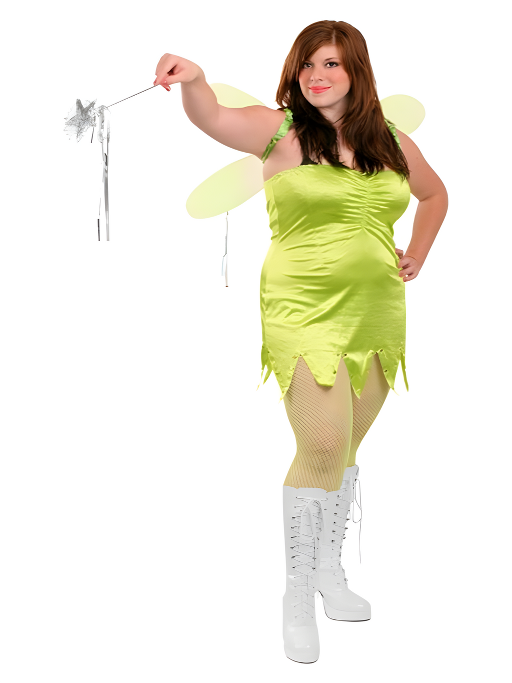 Plus Size Sexy Tinkerbell Fairy Costume Size: Women's Large 8-10 by Masquerade