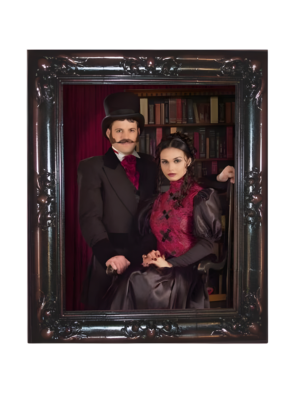 Couple Haunted Picture Frame by Masquerade