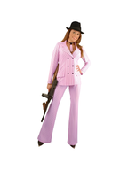Adult Double Breasted Gangster Moll Suit Costume by Masquerade