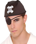 Pirate Eye Patch & Earring Set by Masquerade