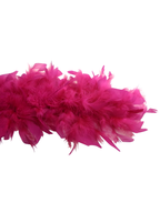 Plum Turkey Feather Boa by Masquerade