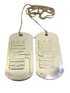 Military Dog Tags Prop by Masquerade