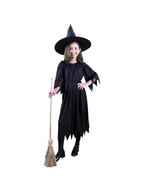 Child's Black Witch Costume by Masquerade