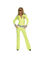Adult Sexy Vinyl Racer Outfit Costume by Masquerade