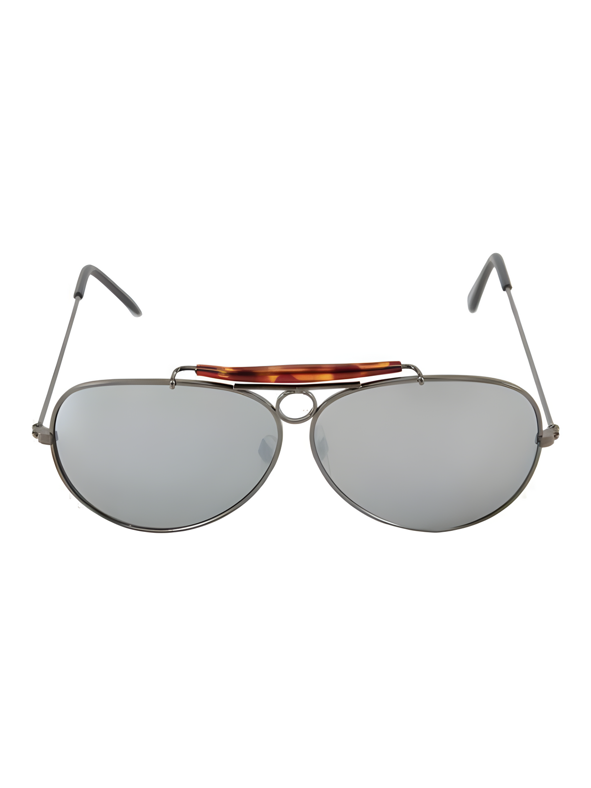 Aviator Sunglasses: Silver w/Metal Smoke Lens by Masquerade