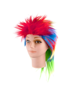 Multicolored Wig With Tinsel by Masquerade