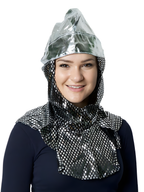 Metallic Knight Helmet by Masquerade