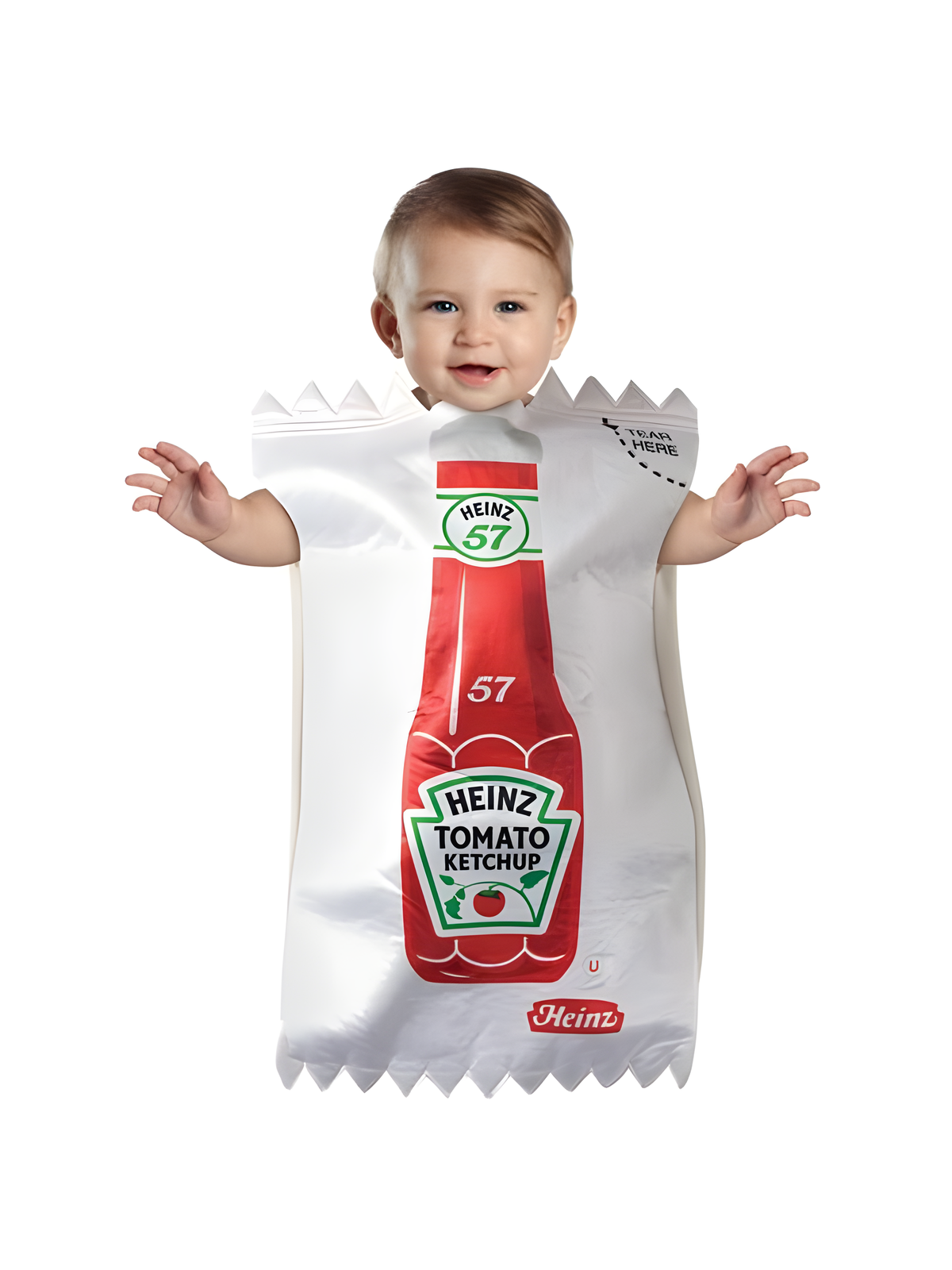 Infant Ketchup Packet Costume by Masquerade