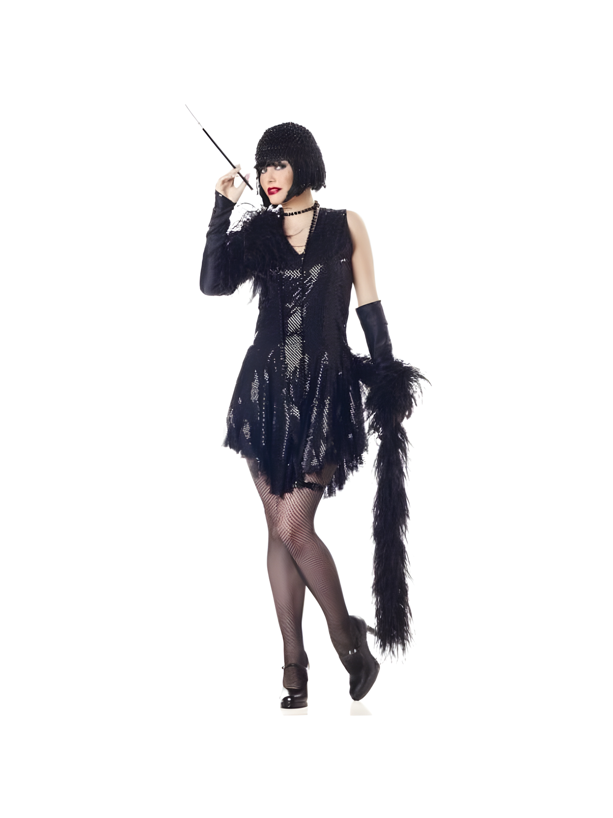 Adult Sequined Flapper Costume by Masquerade