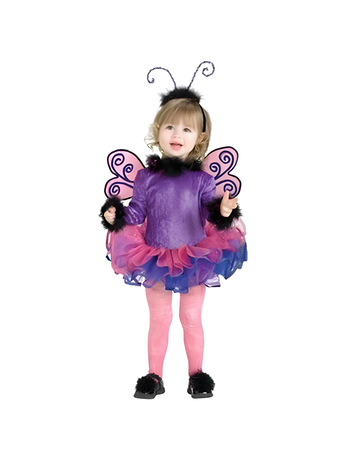 Childs Purple Butterfly Costume by Masquerade