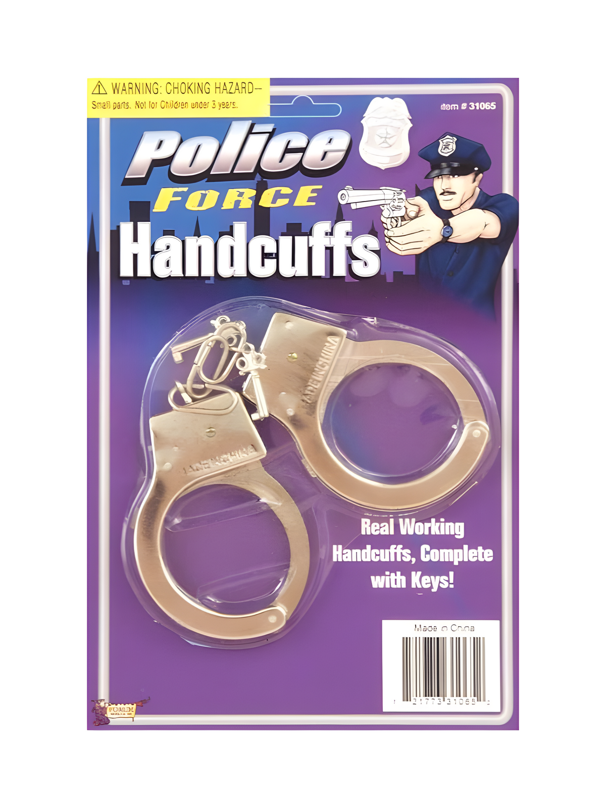 Metal Handcuffs With Keys by Masquerade