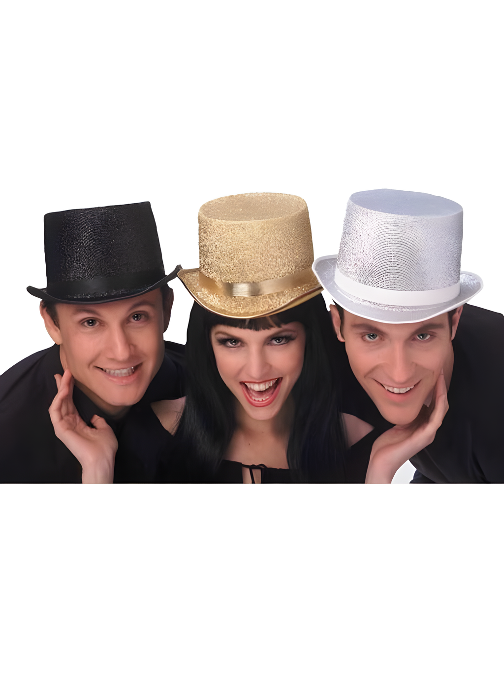 Glitter Top Hat by Masquerade