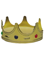 Child Gold King Crown by Masquerade