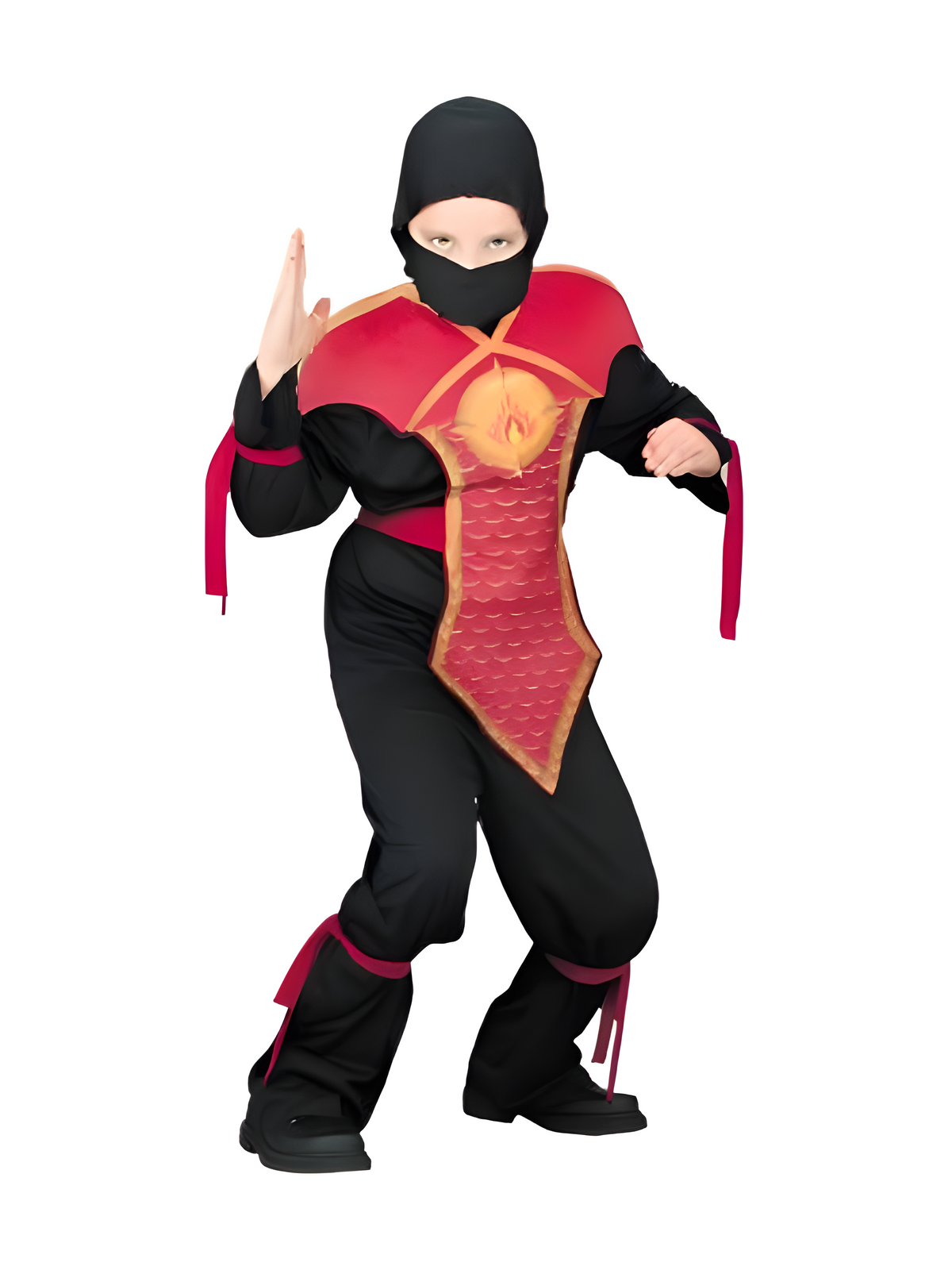 Child Shindu's Fire Shadowkhan Costume by Masquerade