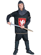 Adult Medival Knight Costume (Size: Standard 42-46) by Masquerade