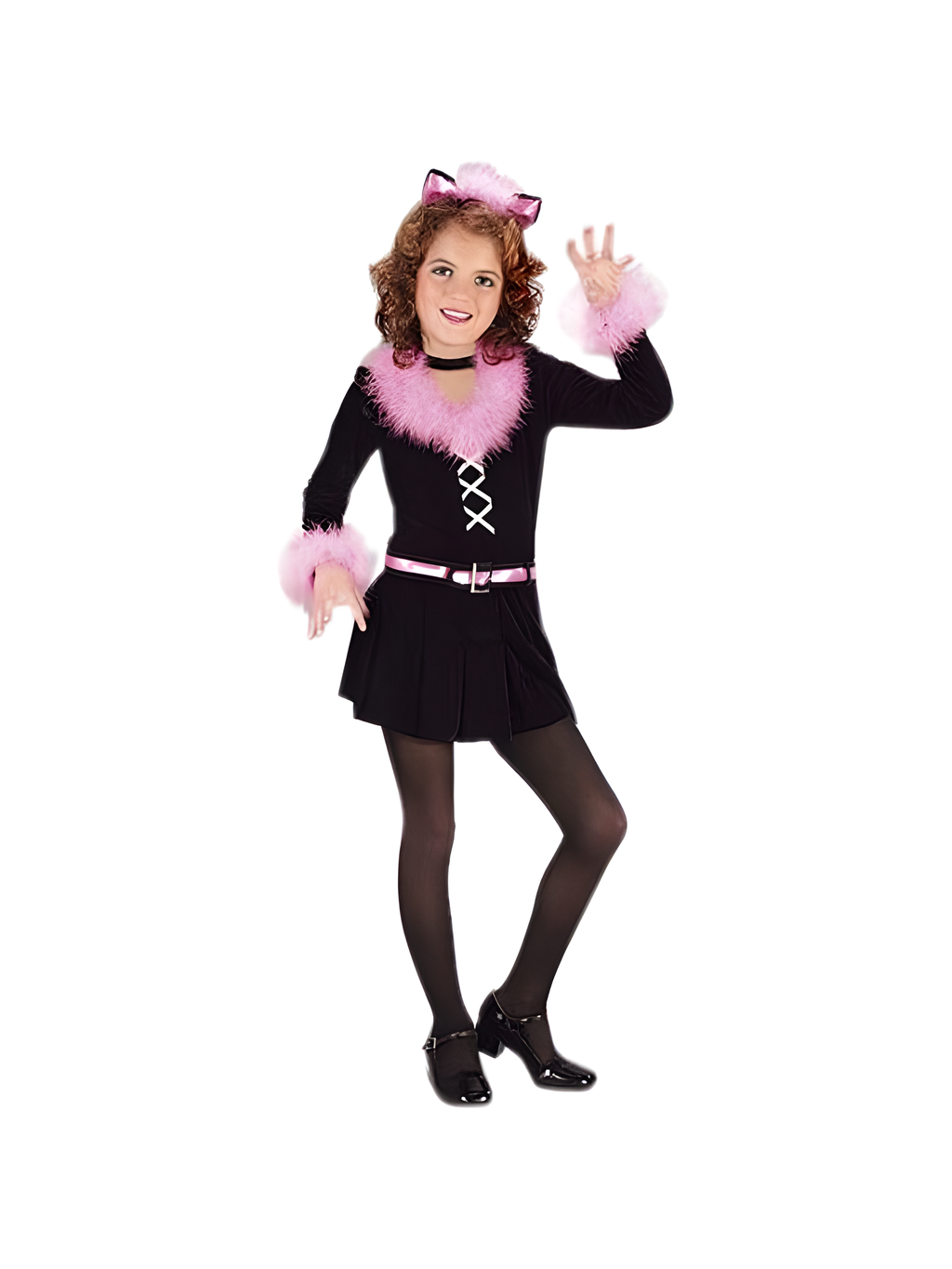 Childs Black Pretty Kitty Costume by Masquerade