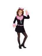 Childs Black Pretty Kitty Costume by Masquerade