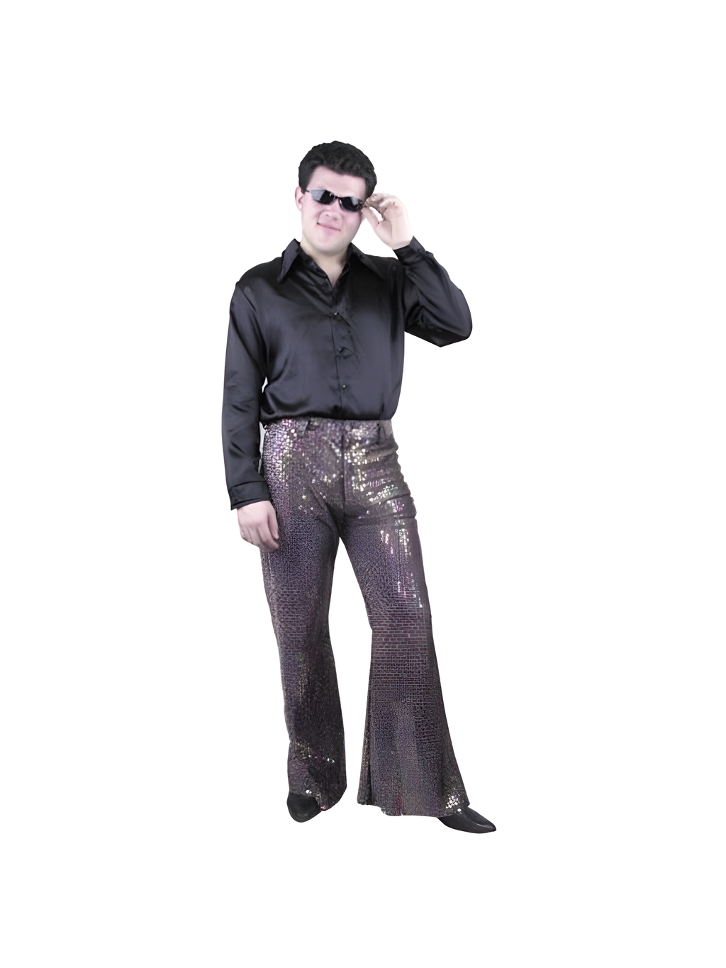 Adult Men's Sequin Disco Pants by Masquerade
