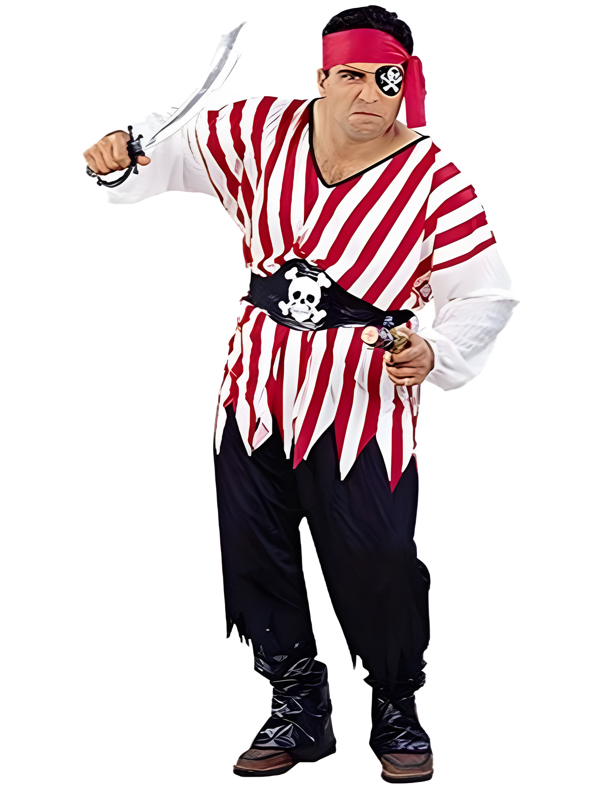 Adult Plus Size Pirate King Costume by Masquerade